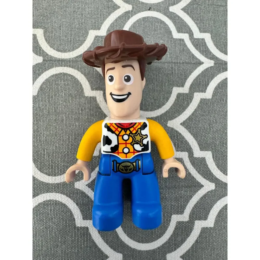 Disney Lego Duplo Toy Story Woody Figure Building Blocks STEM Collectible